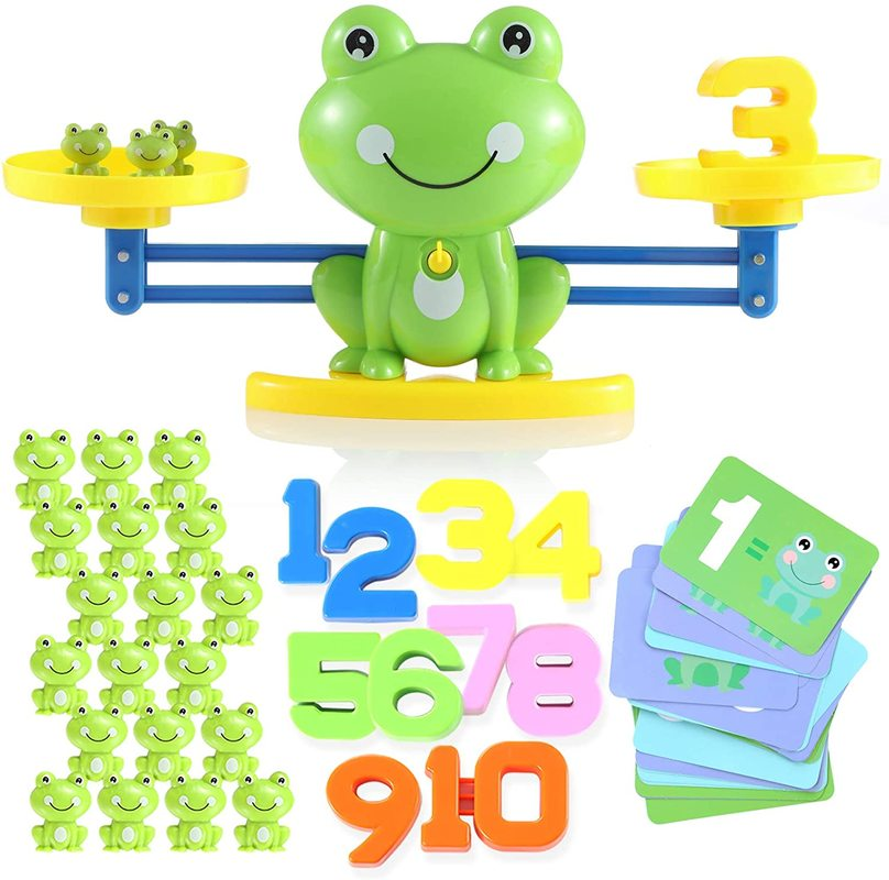 균형 수학 게임 교육 장난감 줄기 학습 자료 계산 장난감-재미있는 규모 균형 장난감 3 년 이상 설정